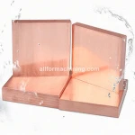 Oxygen Free 99.95%-99.99% Cu,EDM Copper,Copper Plates,Blocks,Bars,Rods