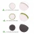 Import Pack Set of 12 14 16 18 Pieces Makeup Cosmetic Cotton Reusable Pad Round Make-Up Washable bamboo makeup remover pads with bag from China