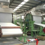 Paper manufacturing plant production line toilet tissue paper making machine