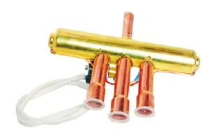 PartsNet 4 way reversing valve brass radiator valve DHF air conditioner parts