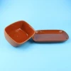 Patented product Glazed High temperature clay terracotta bakeware for kitchenware