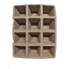 Perfect for starting seeds and transferring to garden without damage to roots Paper Pulp Plant Tray paper pulp nursery pots