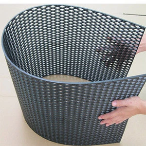 Buy Perforated Plastic Mesh Sheets For Speaker Car Grills from