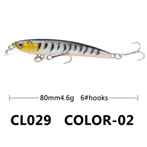 Pesca Outdoor Sports Fishing 3D Holographic Eyes Steel Ball 8cm 4.6g Inside Realistic Deep Hard Sport Fishing Lure