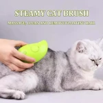 Pet Grooming Tool Electric Spray Steam Brushes 3-in-1 Cat Steamy Brush Cat Grooming Brush for Pet Hair