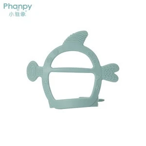 Phanpy Animal Silicone Teethers Unique Design Baby Teether Toy Food Grade BPA Free Infant Teething Toys