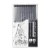 Import Pigment Micron Pen Needle Soft Brush Drawing Pen 005 01 02 03 04 05 06 08 1.0 Black Fineliner Sketching Pen Set from China
