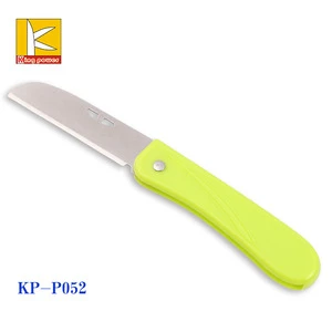 plastic handle stainless steel folding knife