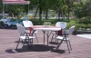 plastic round folding table outdoor picnic table coffe table