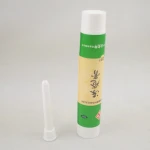 Plastic Tube With Nozzle For Vaginal Medicine