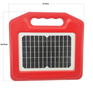 Popular In Europe Solar Farming Electric Fence With Weatherproof Case 3KM Distance Portable Battery Electric Fence Energizer