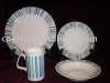 porcelain dinnerware sets with 16 pieces tableware