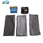 Portable 9 PCS Set Microfiber Wheel Brush Detailing Kit Car Cleaning Tools
