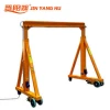 Portable a-frame gantry crane,outdoor mobile gantry crane 1ton 2ton 3ton 5ton