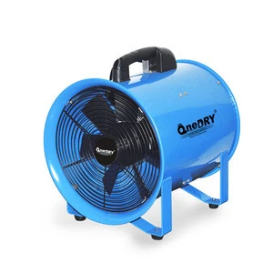 Portable Axial electric industrial ventilator strong air metal blower Fans factory price