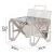 Import Portable stainless steel Folding BBQ Grill L Size Camping Stove Picnic Accessories from China