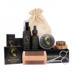 Private custom label hot sale beard grooming kit 6 in