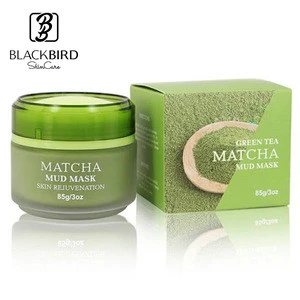 Private Label Green Tea Mud Mask Matcha Clay Facemask