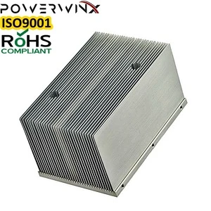 Professional custom bonded fin heat sink with high quality. aluminum/copper