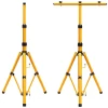 professional heavy duty Steel Adjustable stand telescopic tripod for LED Work Flood Lights Camp  Emergency Lamp