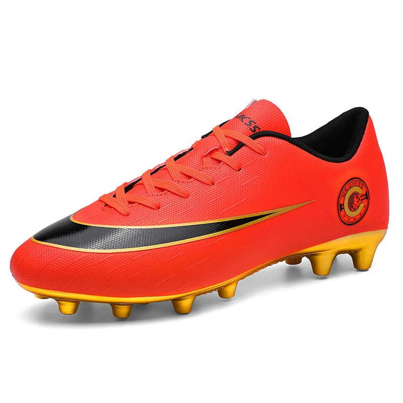 Professional High Quality Training Teenage Inflatable Men Sports Football Shoes Soccer Sneakers