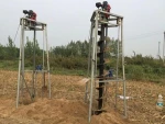 Professional hot sale hole digger of digging machine