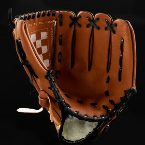 Professional  Leather Baseball Softball Gloves Mitts Hand Thrower 10.5/11.5/12.5