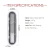 Professional sanding grinding polishing manicure tools nail care beauty nano glass nail file with case