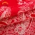 Import Professional textile korean red 100% polyester woven India women dress velvet embroidery lace fabric from China