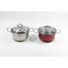 Professional wholesale durable cookware set stainless steel cooking pot set 5pcs