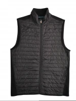 Promotional top quality sleeveless jacket mens duck down vest