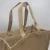 Import Promotional wholesale jute fabric shopping bag beach jute bag from China