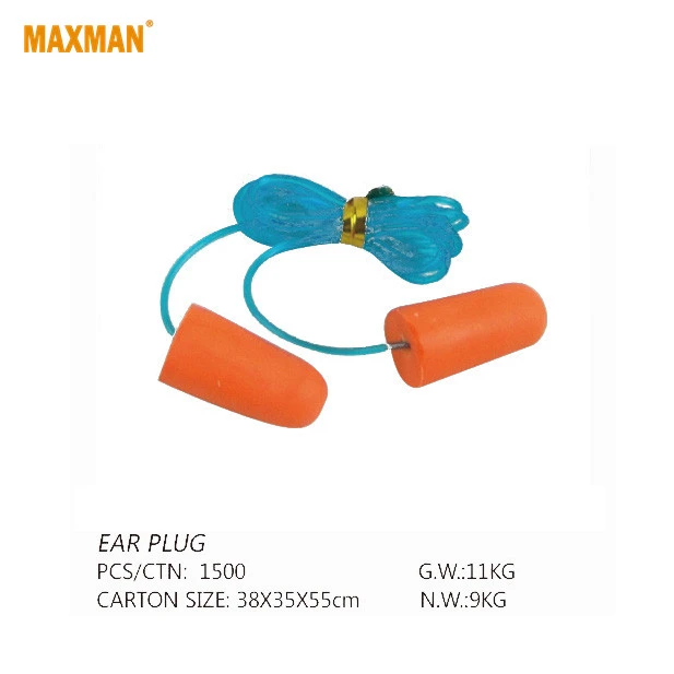 Protection Noise Prevention PU Foam Earplugs