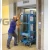 Push around type platform lift vertical platform lift aerial work platform