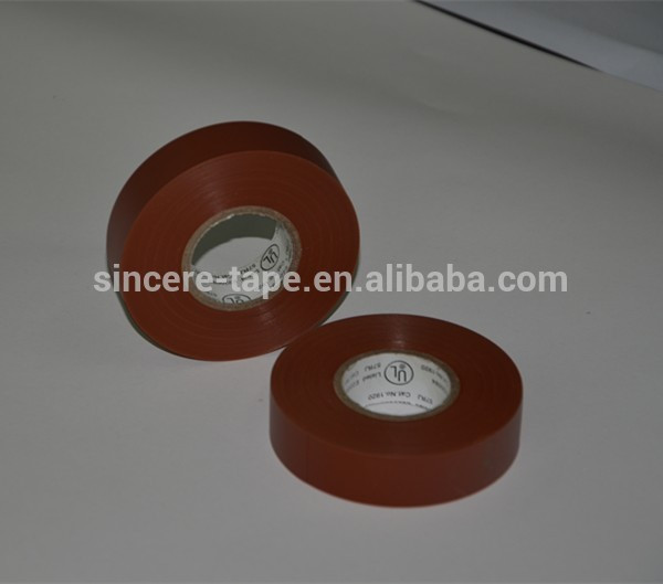 PVC electrical insulation tape compliant UL Listed