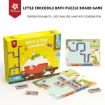 PWO Children Educational Board Game Toys,Children Checkerboard Toy