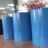 QiangFeng High Quality round Aluminum Profiles Blue Aluminum Tubes Factory Price Spraying with Cutting Processing Service