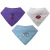 Import QJMAX High Quality Dirty Saliva Towel Embroidery Triangle Towel Cotton Custom Pattern Baby Bibs from China