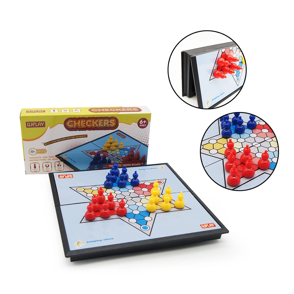 QQL719 Educational Creative Board Game Toys Checkers For Children