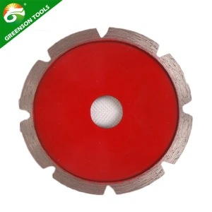 Quality diamond wall crack chaser saw blade for reinforced concrete cutting