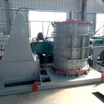 Quartz stone granite crushing sand vertical number control sand machine