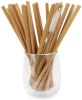 Re-Usable Eco Friendly Bamboo Straw, Large Diameter Straw,100% Natural Plant Biodegradable Straw