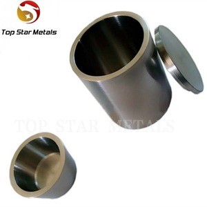 Reasonable Price pure tungsten crucible with Heat resistance for growing monocrystals