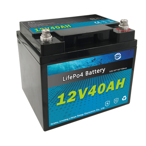 Buy Rechargeable High Capacity Lifepo4 Battery 12v 40ah Lithium Iron ...