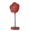 Red flower shape new alarm clock