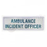 Reflective Sew-On Badge Ambulance