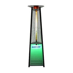 remote control LED light effect pyramid  outdoor  heater gas  patio heater