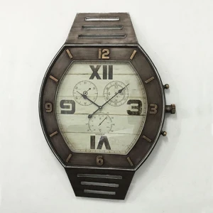 Retro Decorative Metal Wall Watches Clock