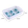 Reusable 6 Cavity Large Spherical Shape Eco-friendly Food Grade Silicone Ice Ball Mold