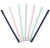 Import Reusable Bar Silicone Drinking Bent Straw with Cleaning Brushes from China